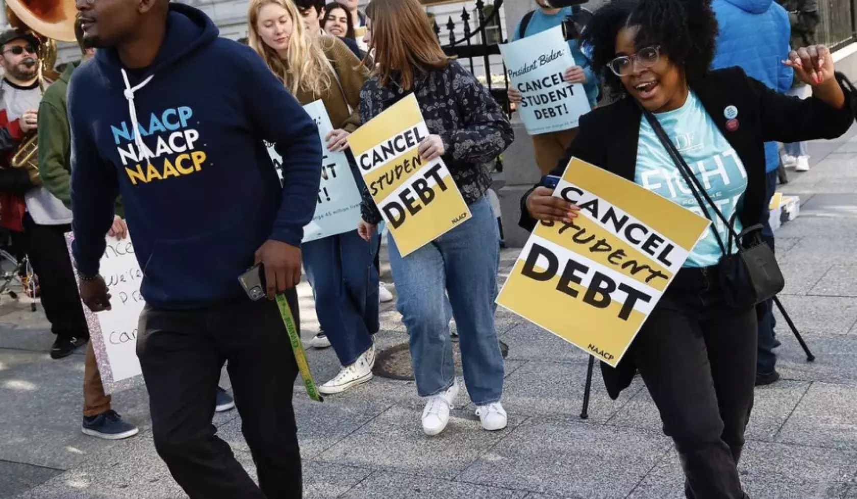 Wisdom Cole - Cancel Student Debt - NAACP Rally