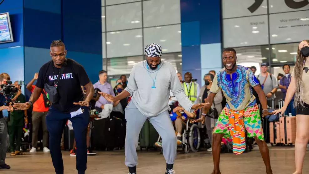 Ghanaian Dancers - Accra Ghana