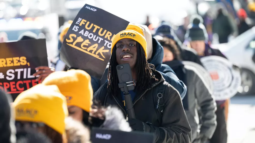 Youth Workers March Photo 6