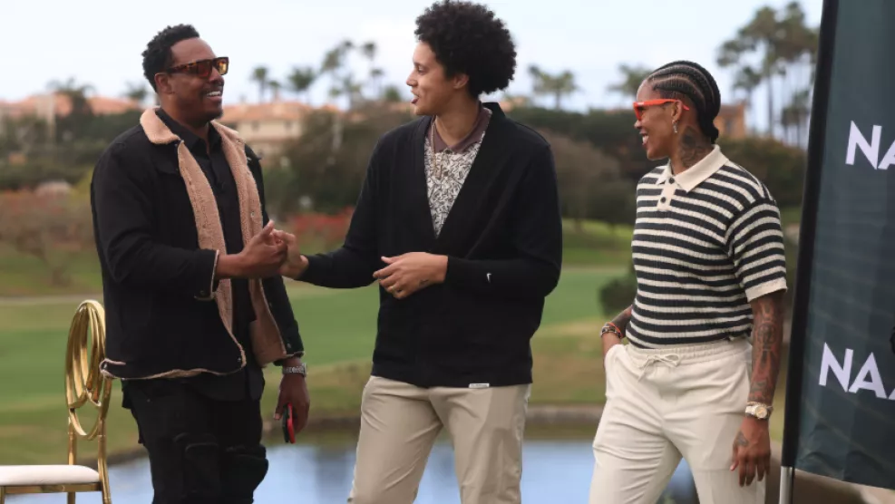 2024 NAACP Golf Invitational Image - Ty Young, Brittney Griner