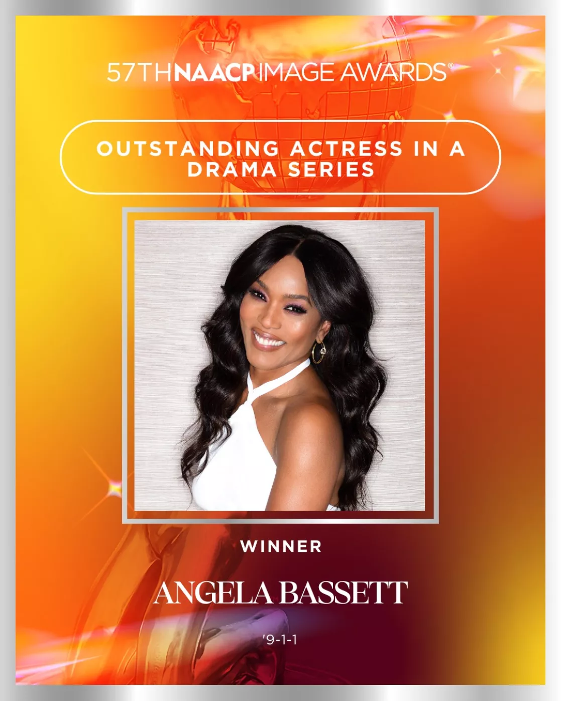 Actress Angela Bassett.
