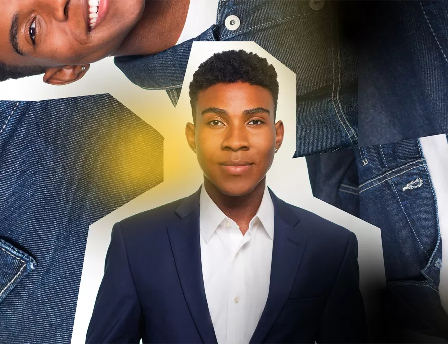 An image collage of Kahlil Greene