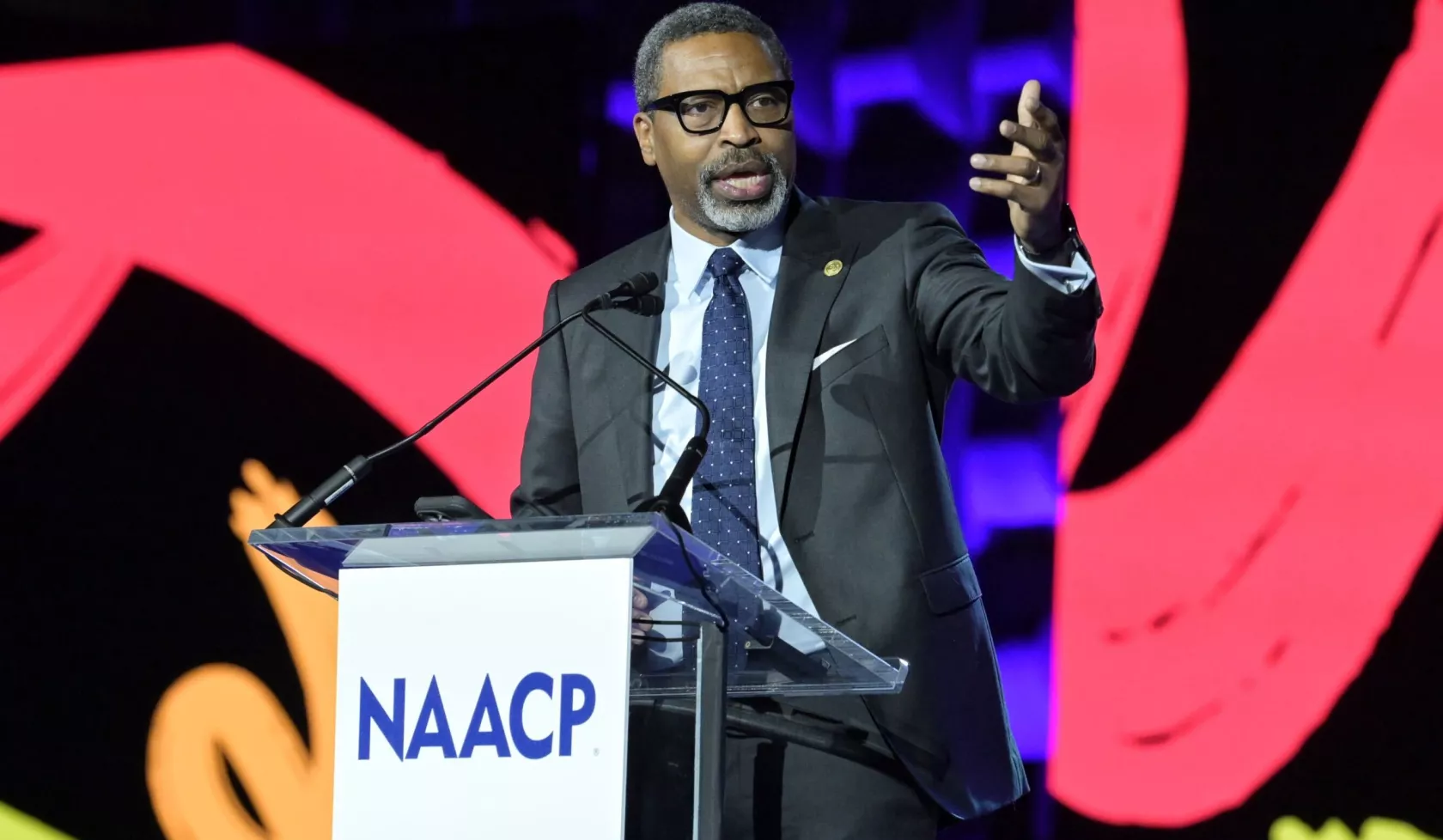 President Johnson - NAACP Convention