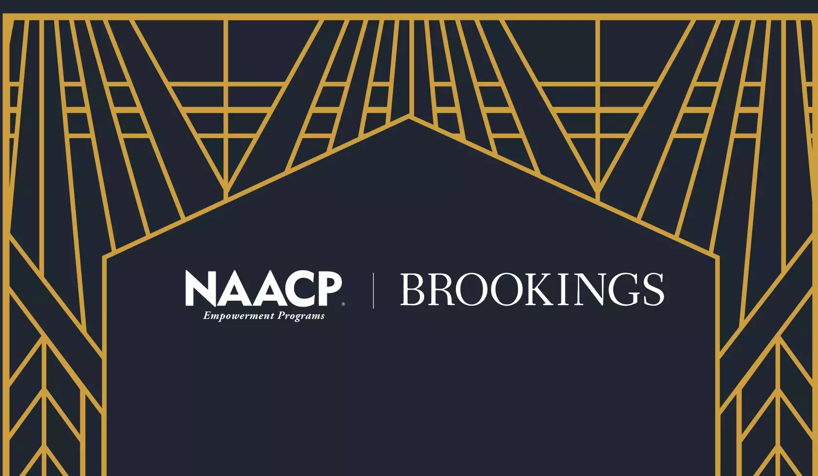 NAACP empowerment programs and Brookings logo