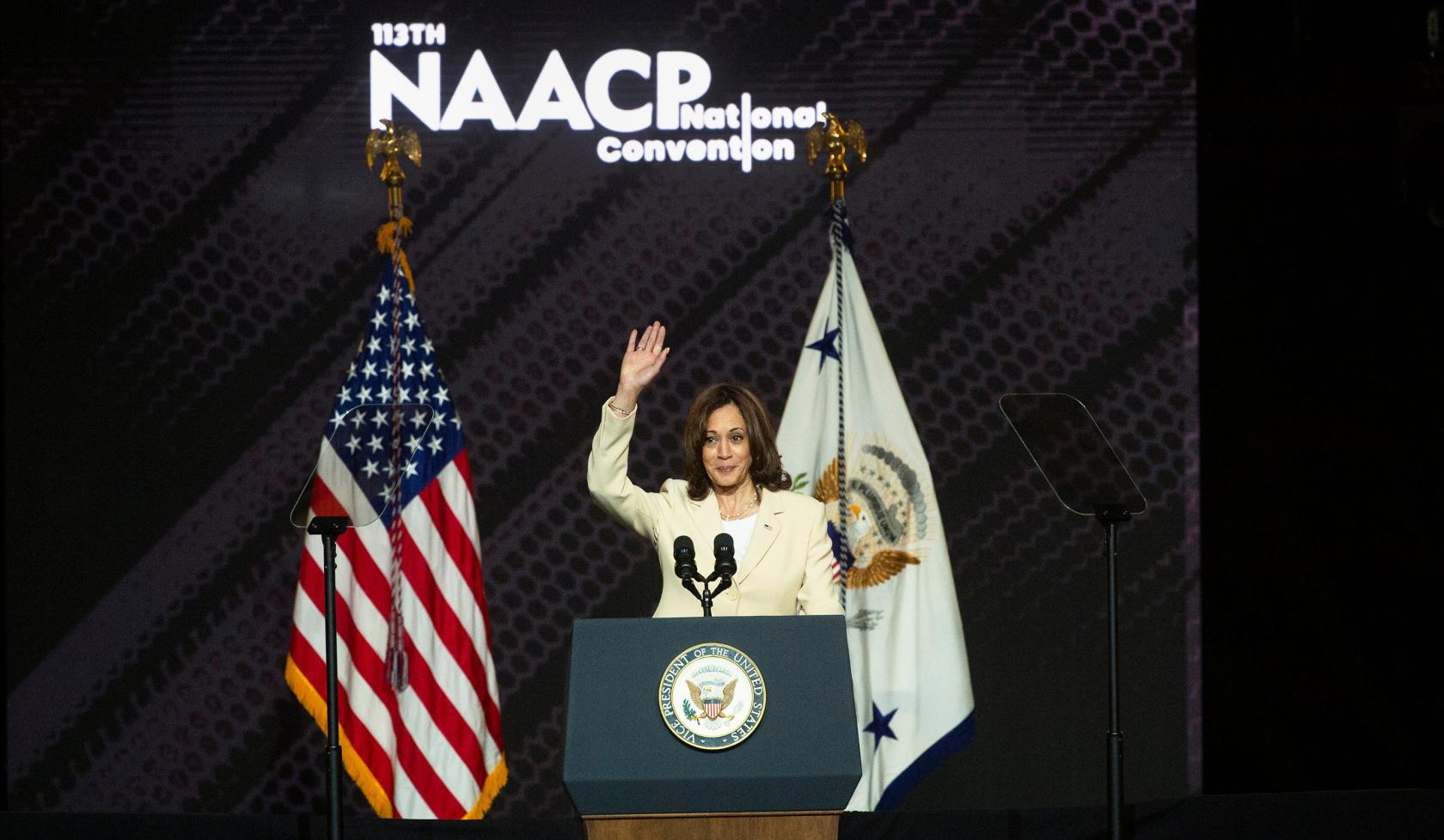 VP Harris NAACP Convention