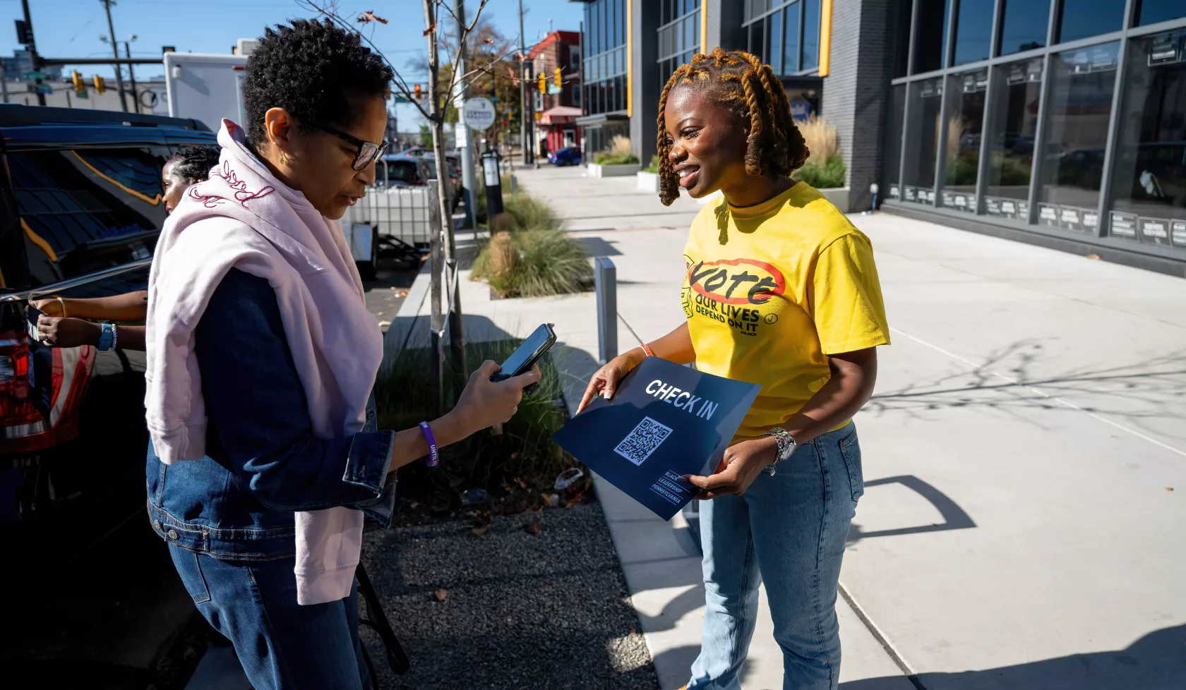 NAACP volunteers engage Black voter