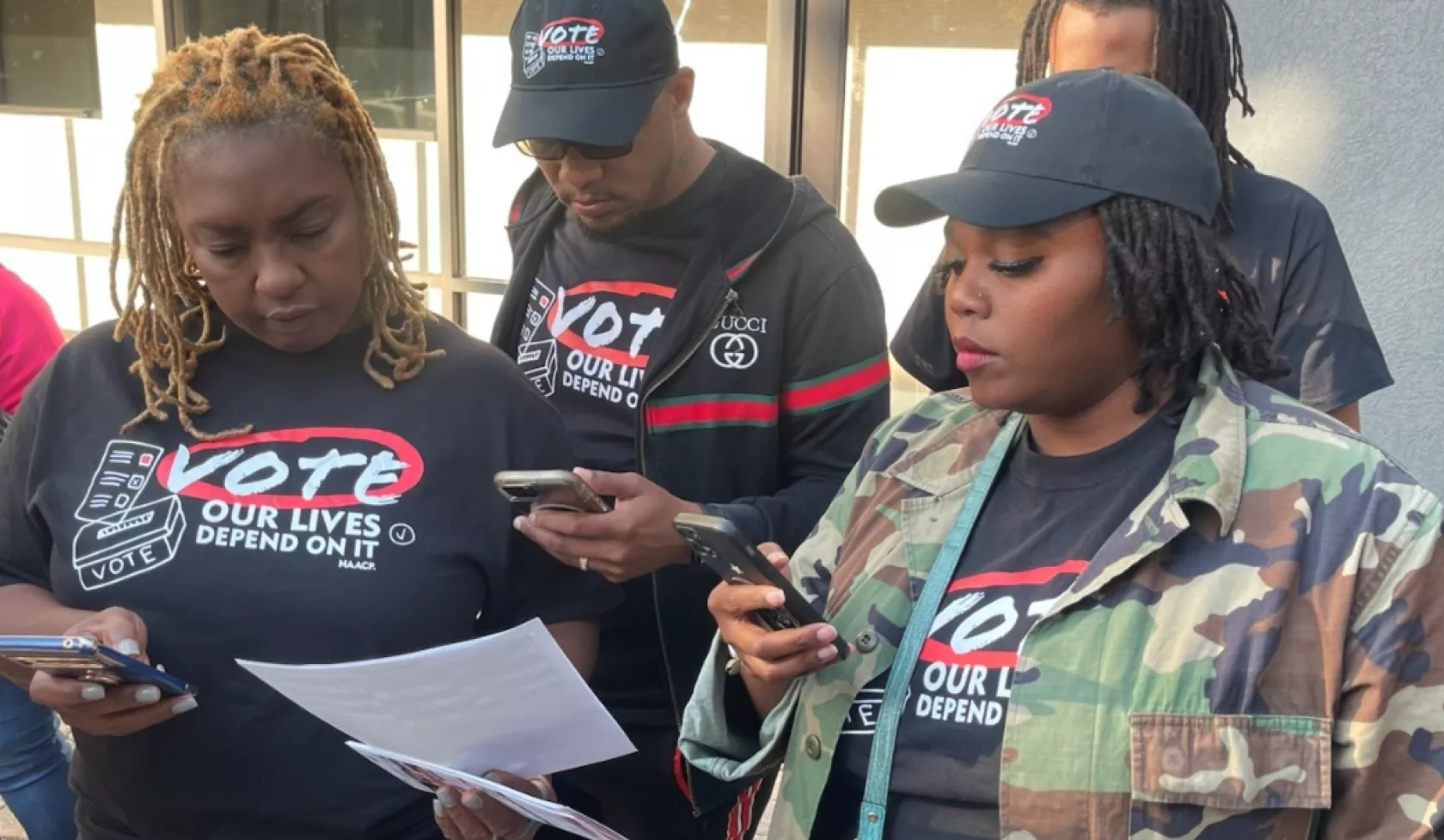 Voter Engagement Photo - Charlotte Mecklenburg Branch