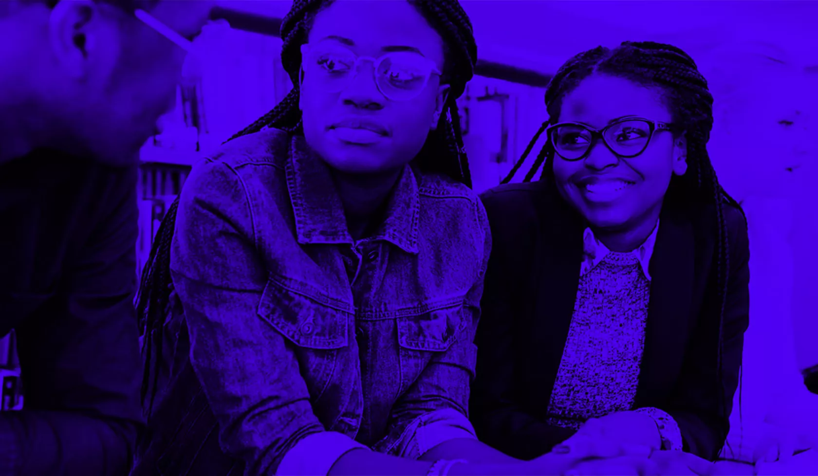 Blue Students