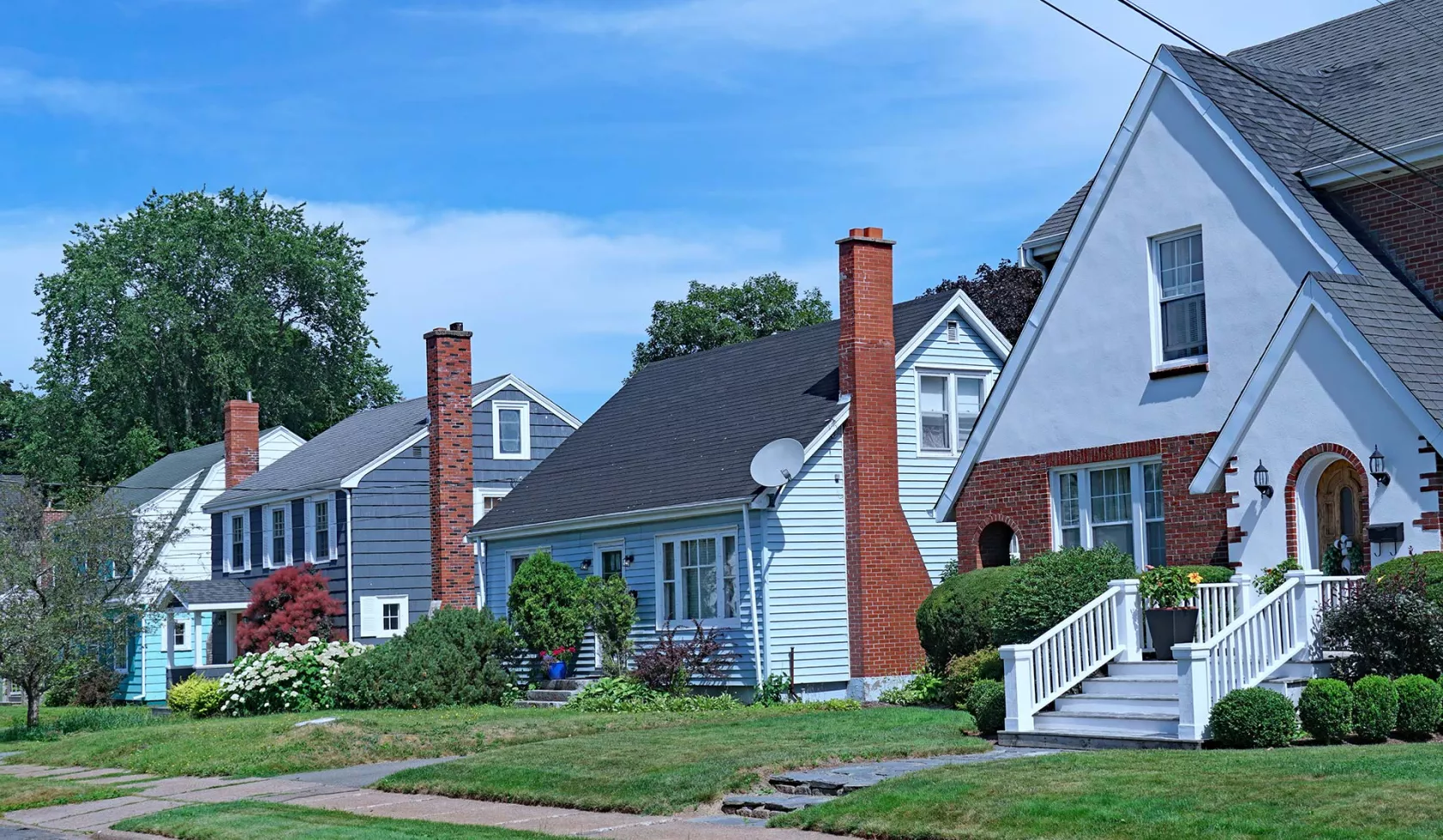 Row of Homes