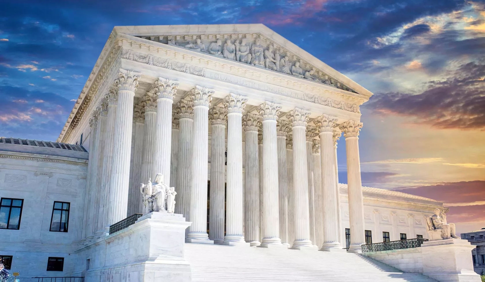 Supreme Court Building Side View - Daylight