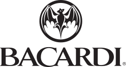 Bacardi Logo, Black and White