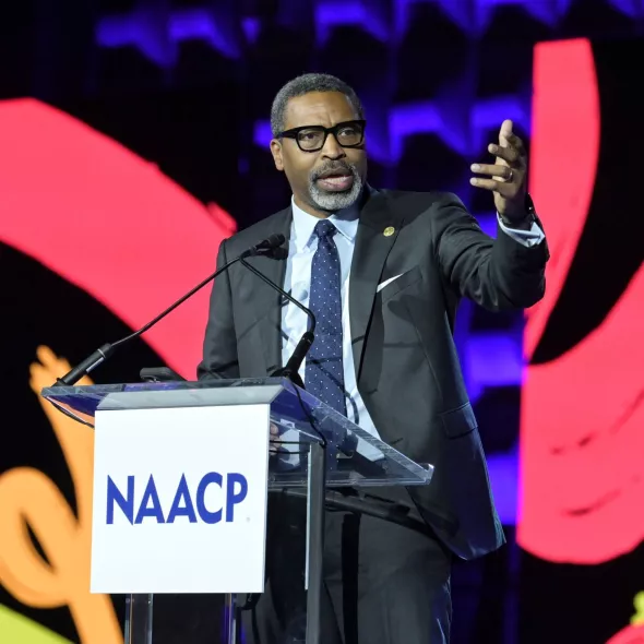 President Johnson - NAACP Convention