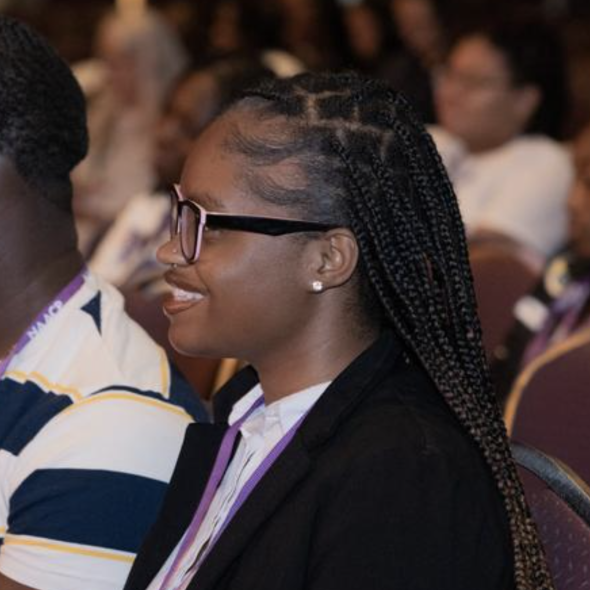 Young Lady at NAACP Convention - Youth and College