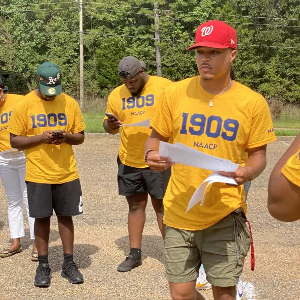 NAACP Water Distribution - Jackson, MS