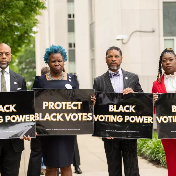 Voting Rights Image - Tennessee Rally