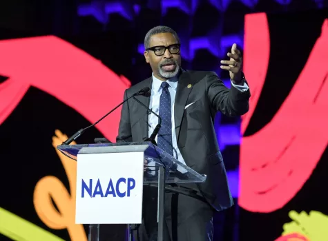 President Johnson - NAACP Convention