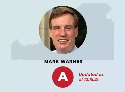 Mark Warner - Virginia - Updated Scorecard