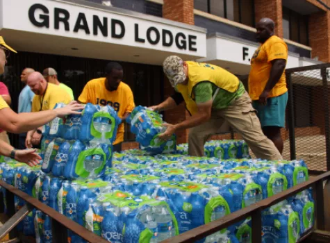 NAACP Water Distribution - Jackson, MS