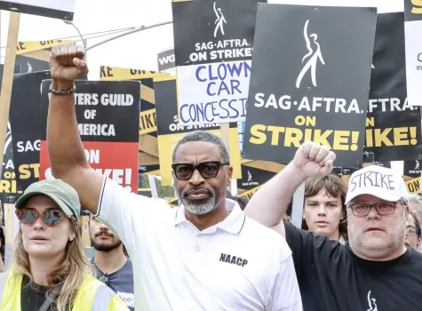 President Johnson SAG-AFTRA Strike