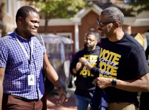 derrick johnson, voting, voter, election