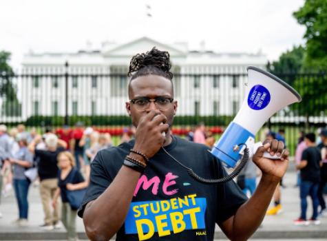 Wisdom at Student Debt Rally