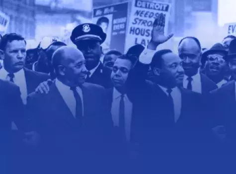 Blue MLK Walk_Background-Detroit NAACP