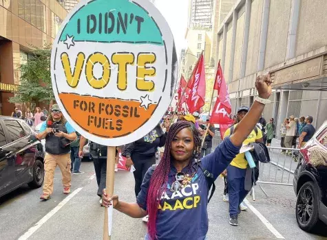NAACP March to End Fossil Fuels