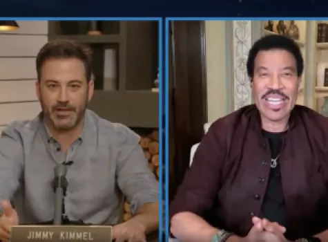 Jimmy Kimmel and Lionel Richie - NAACP Discussion