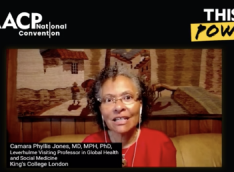 NAACP Health Ted Talk with Dr. Camara Phyllis Jones