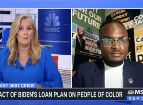 NAACP's Wisdom Cole Discusses the Impact of Biden's Loan Plan on People of Color