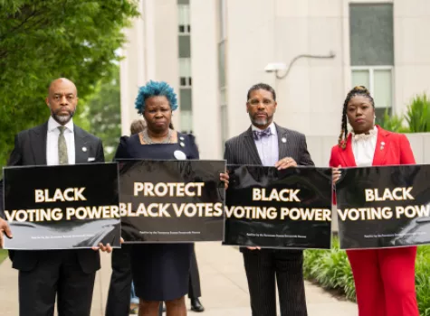 Voting Rights Image - Tennessee Rally