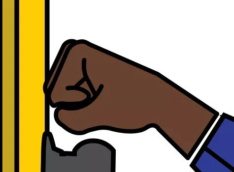 Knocking Logo - Voter Volunteer