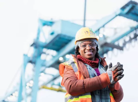 Female Construction Worker