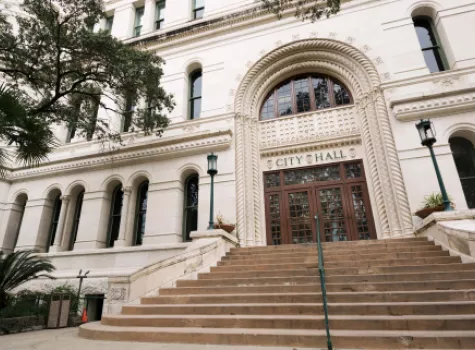 City Hall Entrance - Daylight