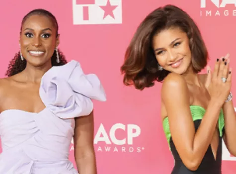 Issa Rae and Zendaya - NAACP Image Awards